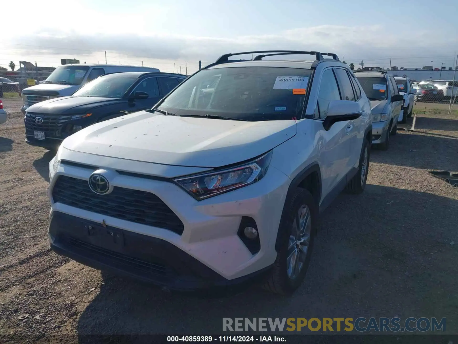 2 Photograph of a damaged car 2T3C1RFV3MW159419 TOYOTA RAV4 2021