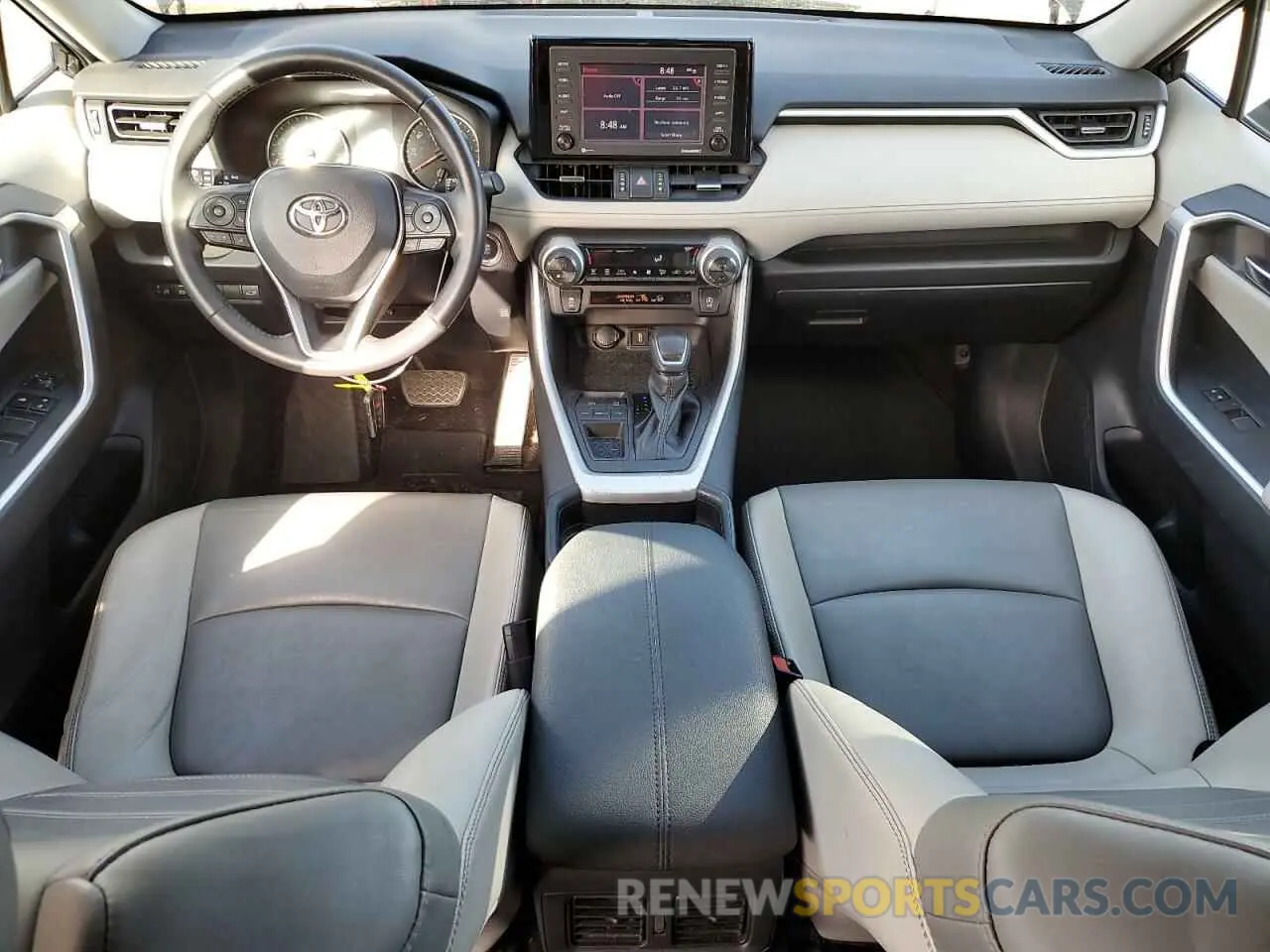 8 Фотография поврежденного автомобиля 2T3C1RFV4MC117102 TOYOTA RAV4 2021