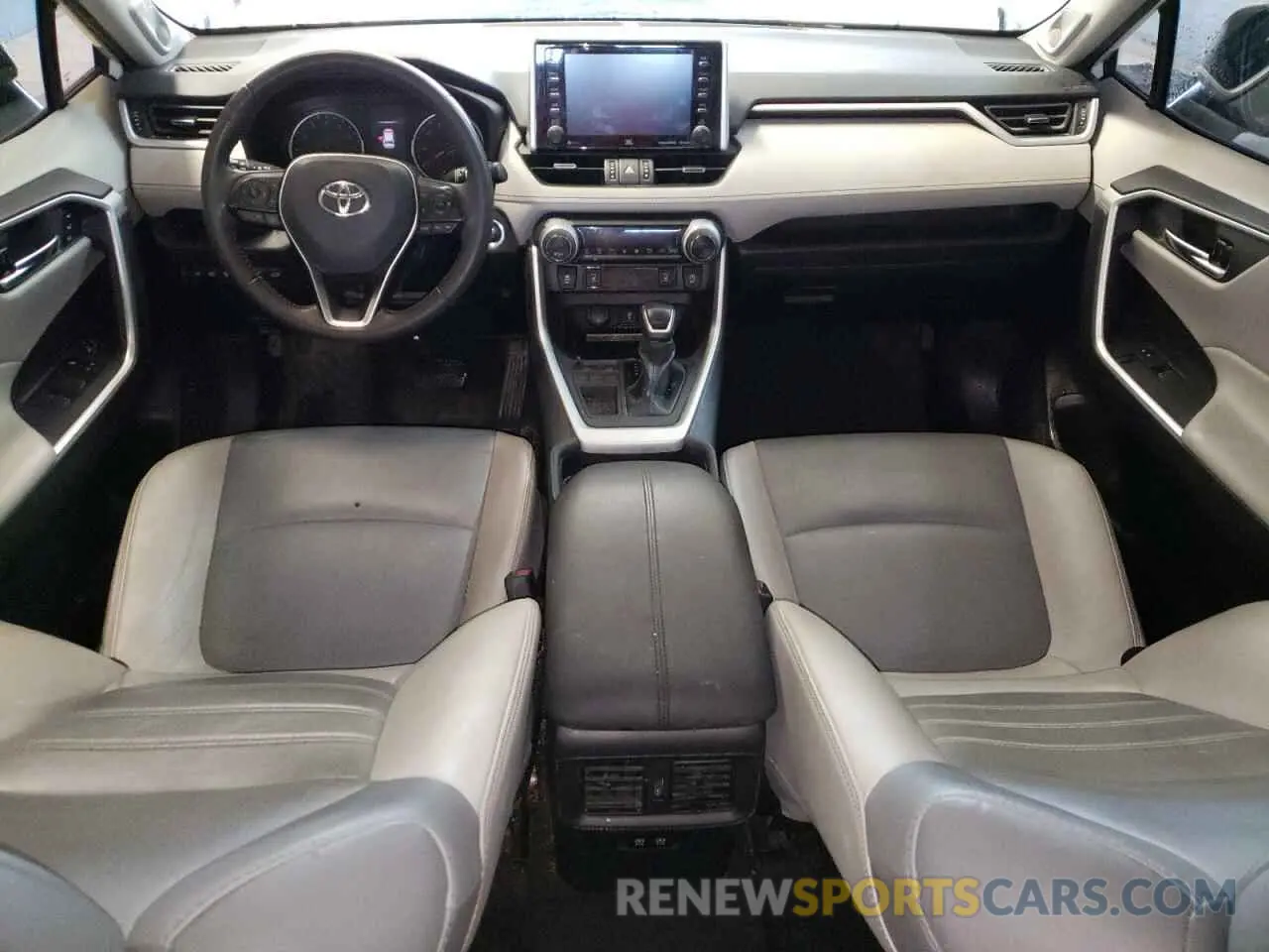 8 Фотография поврежденного автомобиля 2T3C1RFV4MW145805 TOYOTA RAV4 2021