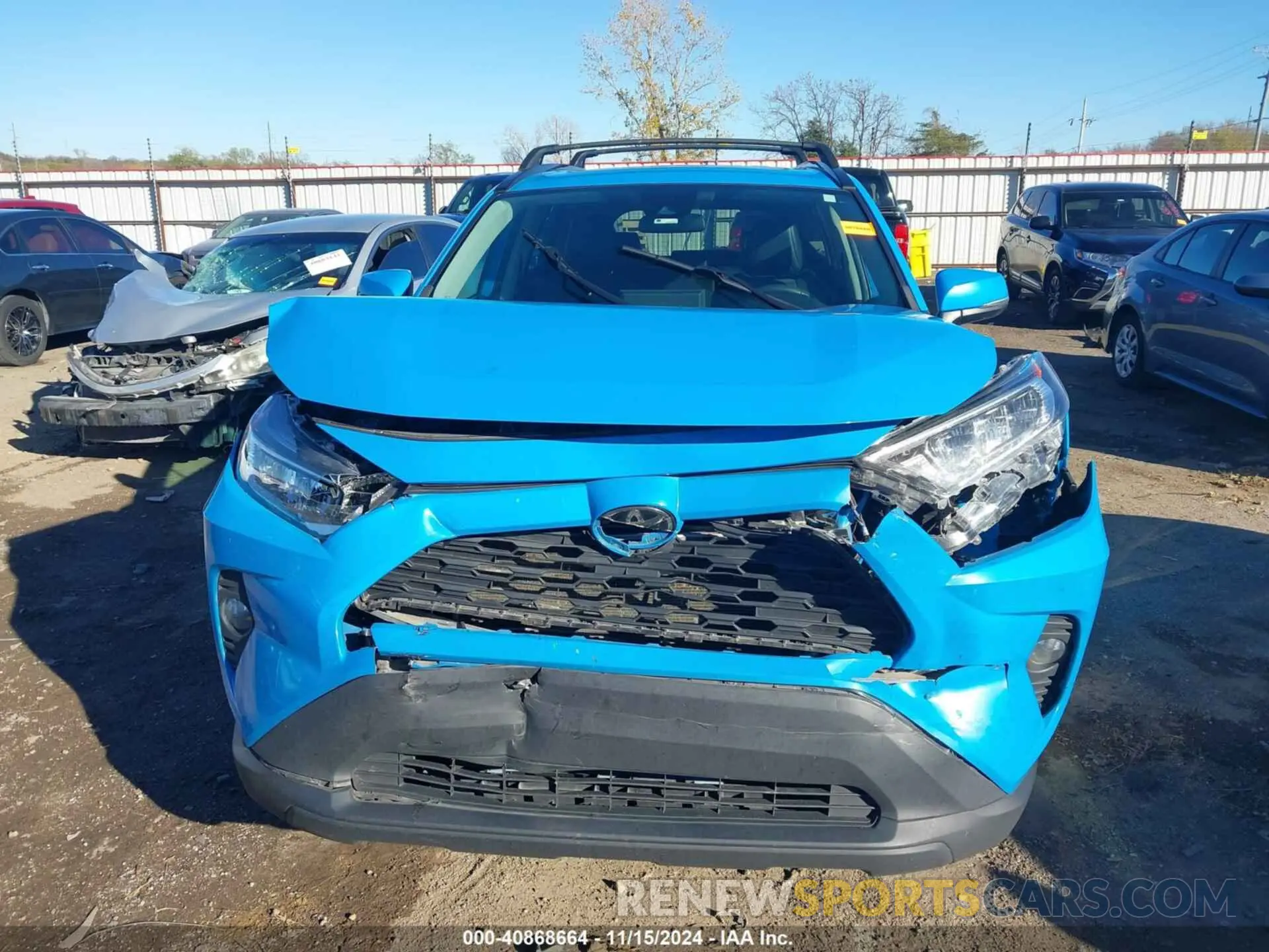 11 Фотография поврежденного автомобиля 2T3C1RFV5MW137146 TOYOTA RAV4 2021