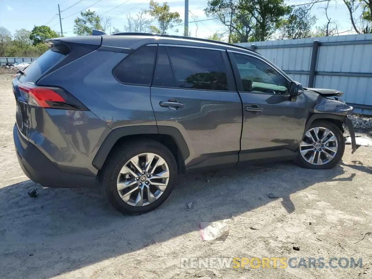 3 Фотография поврежденного автомобиля 2T3C1RFV6MC143877 TOYOTA RAV4 2021