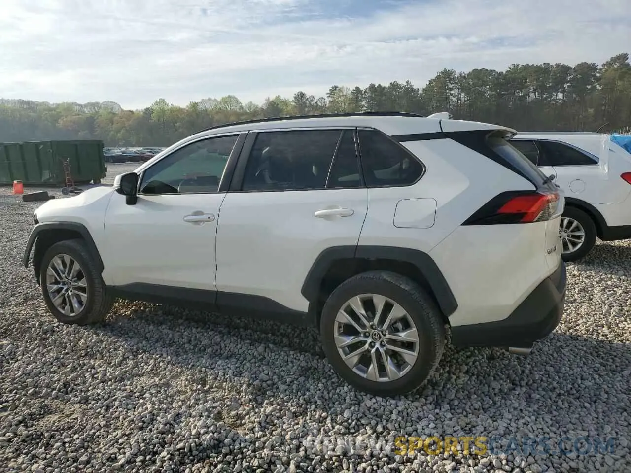 2 Фотография поврежденного автомобиля 2T3C1RFV6MW143697 TOYOTA RAV4 2021