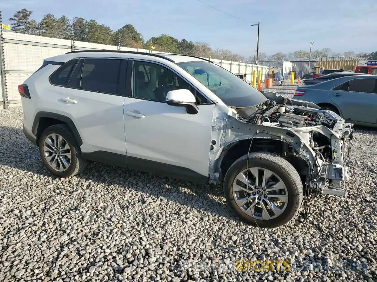 4 Фотография поврежденного автомобиля 2T3C1RFV6MW143697 TOYOTA RAV4 2021