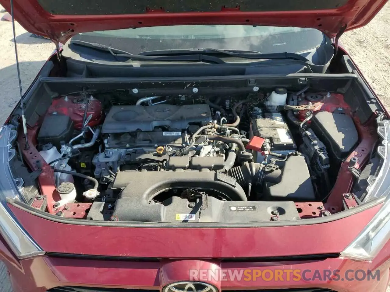 12 Photograph of a damaged car 2T3C1RFV6MW168065 TOYOTA RAV4 2021