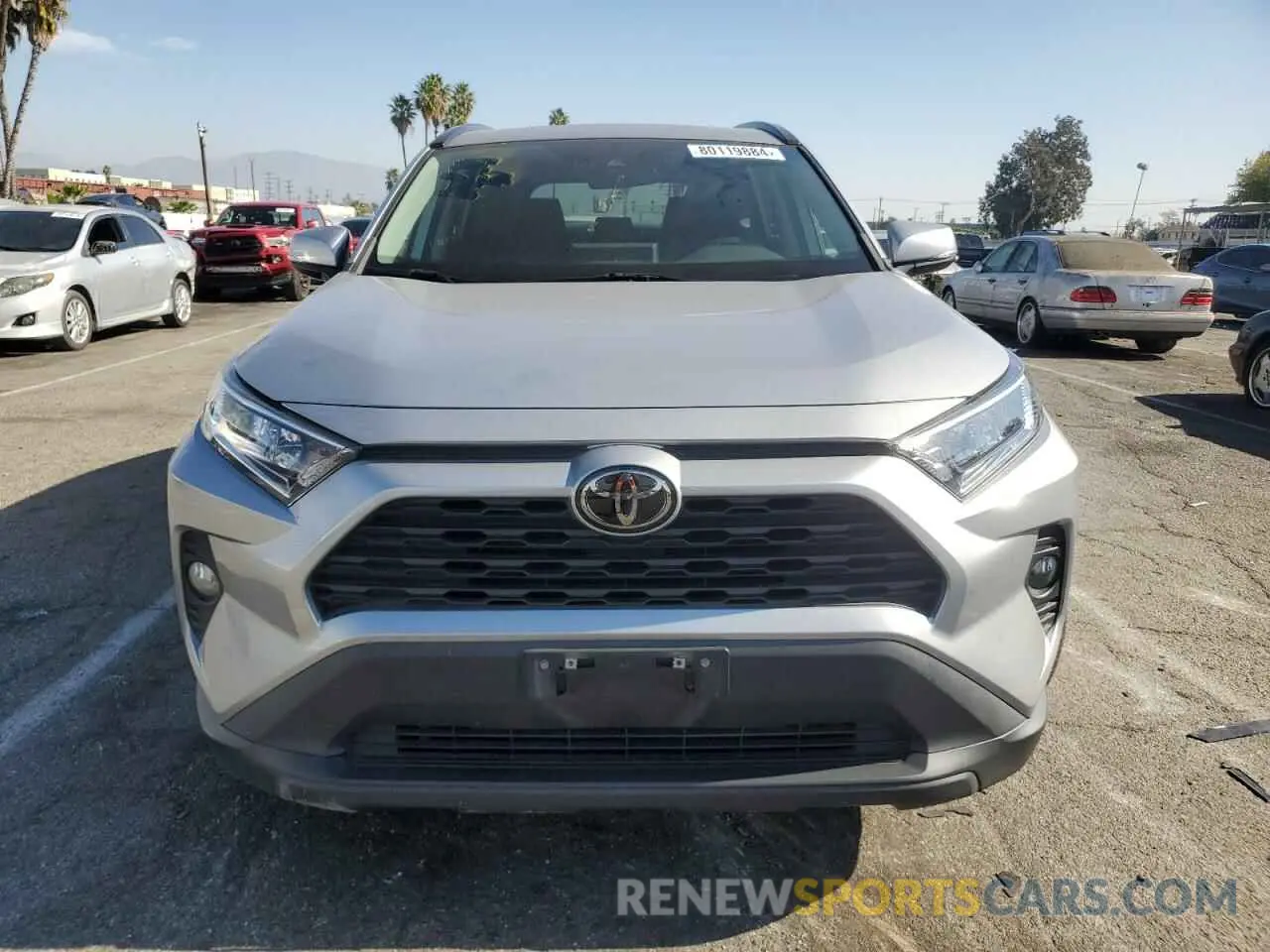5 Фотография поврежденного автомобиля 2T3C1RFV7MC123430 TOYOTA RAV4 2021