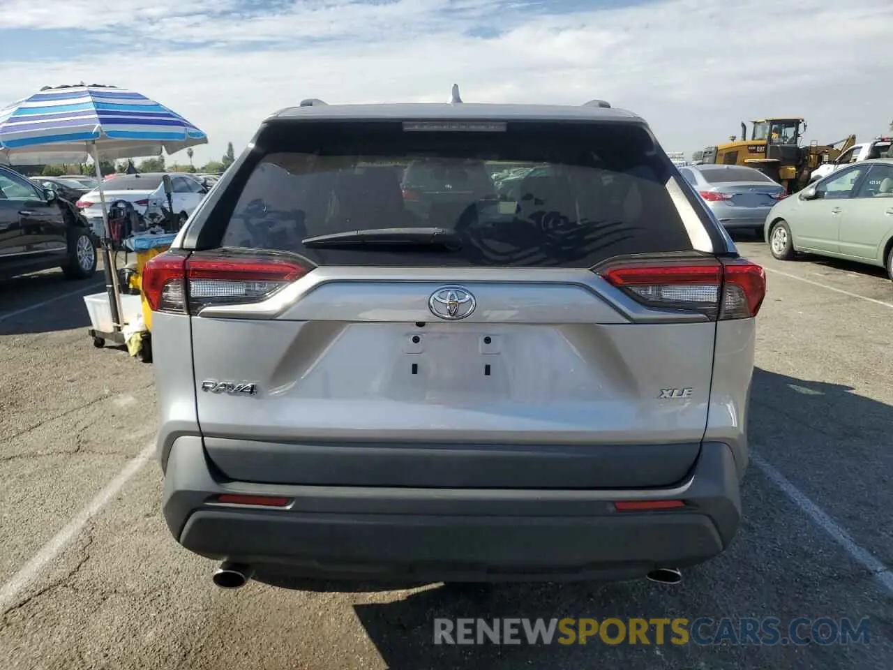 6 Фотография поврежденного автомобиля 2T3C1RFV7MC123430 TOYOTA RAV4 2021