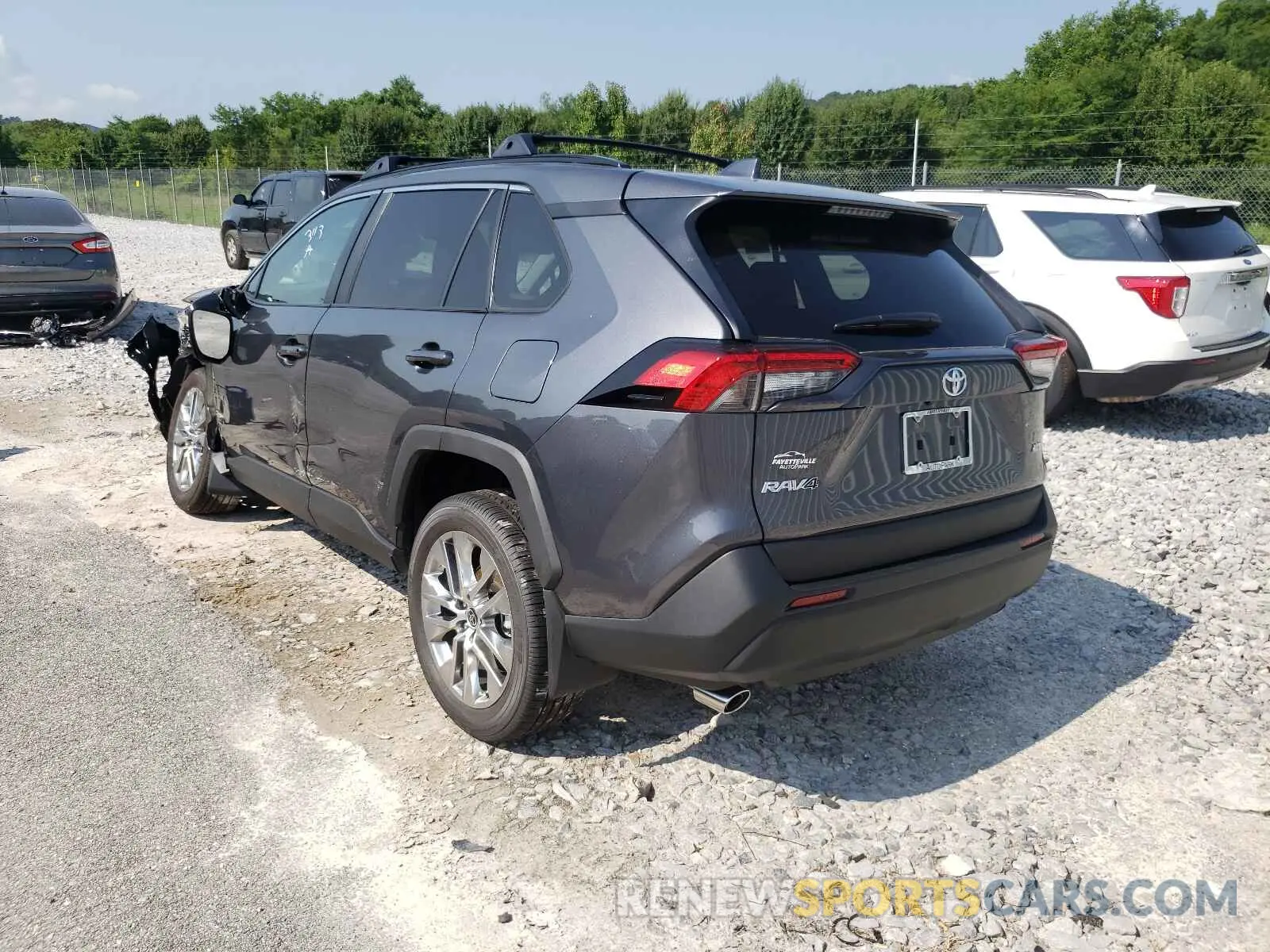 3 Photograph of a damaged car 2T3C1RFV7MC130460 TOYOTA RAV4 2021