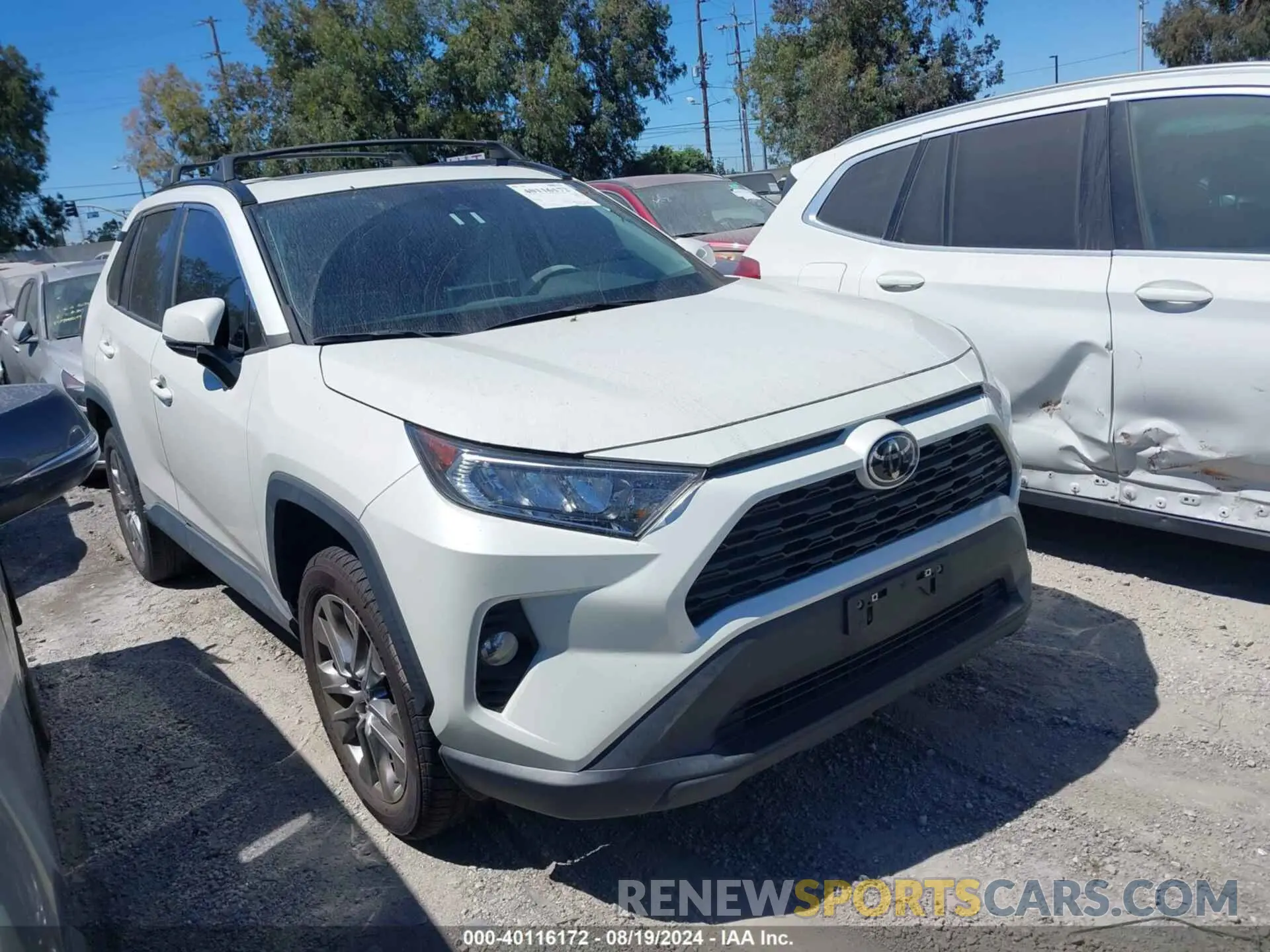 1 Photograph of a damaged car 2T3C1RFV8MW128585 TOYOTA RAV4 2021