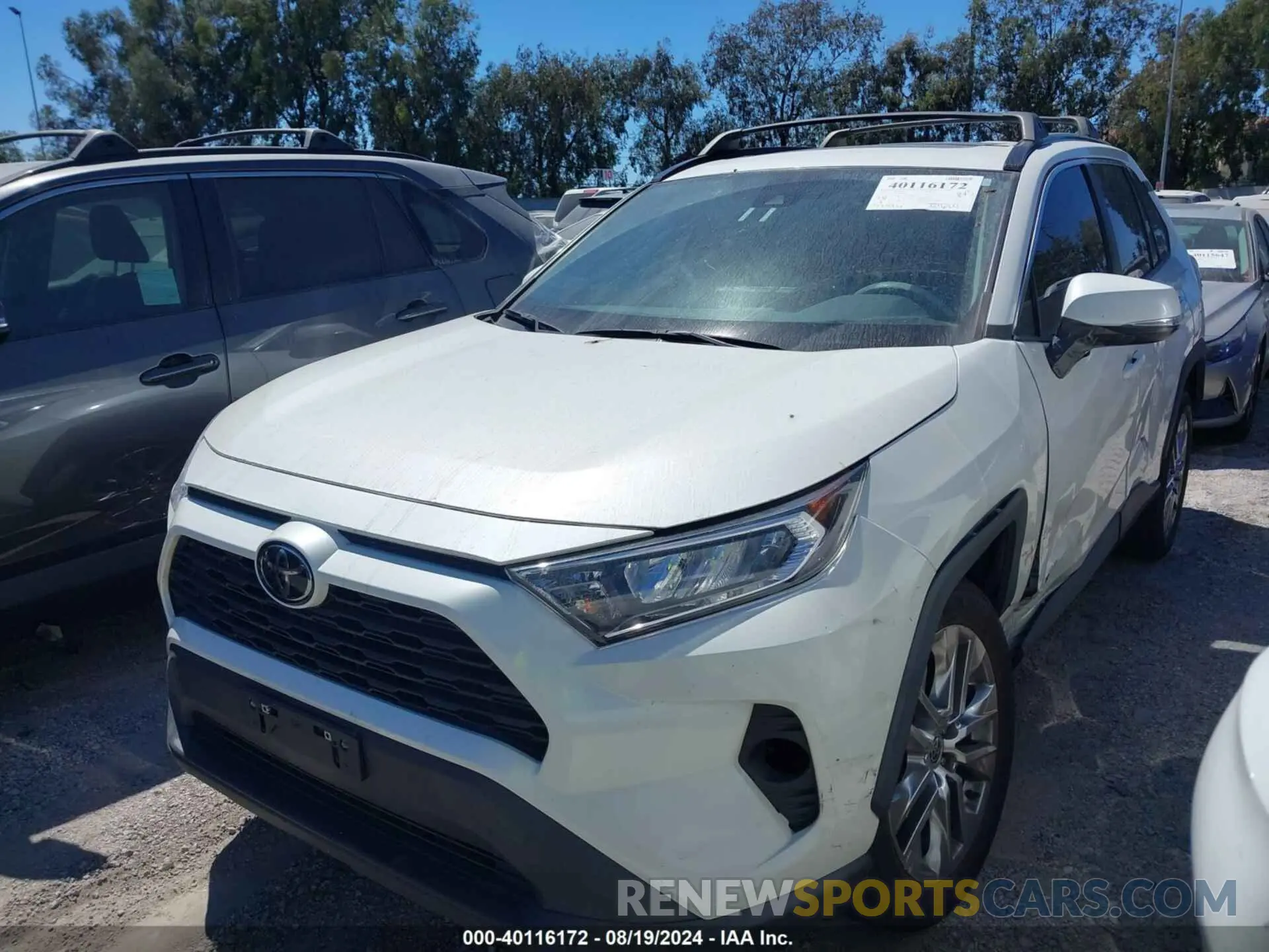 2 Photograph of a damaged car 2T3C1RFV8MW128585 TOYOTA RAV4 2021