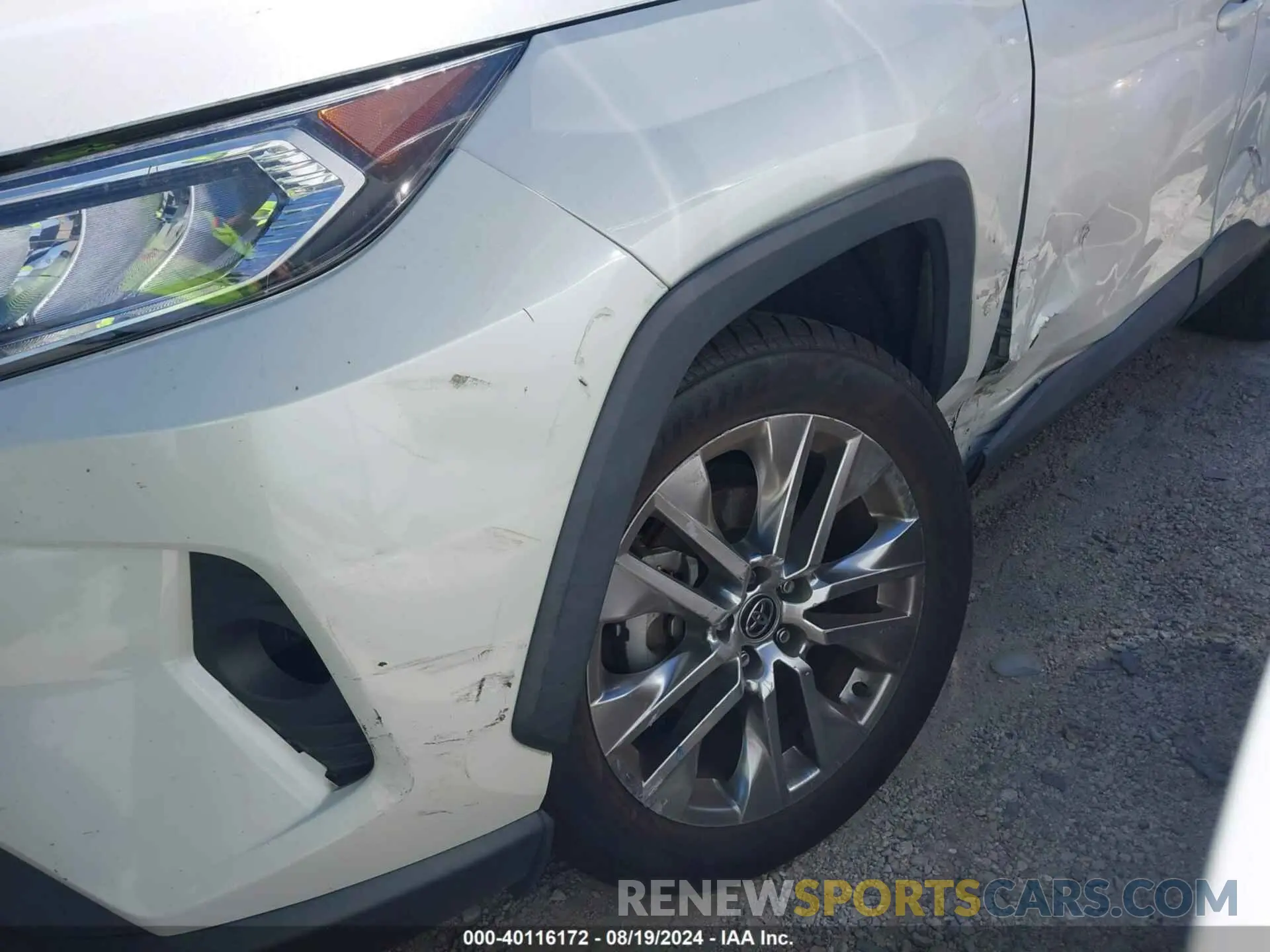 6 Photograph of a damaged car 2T3C1RFV8MW128585 TOYOTA RAV4 2021