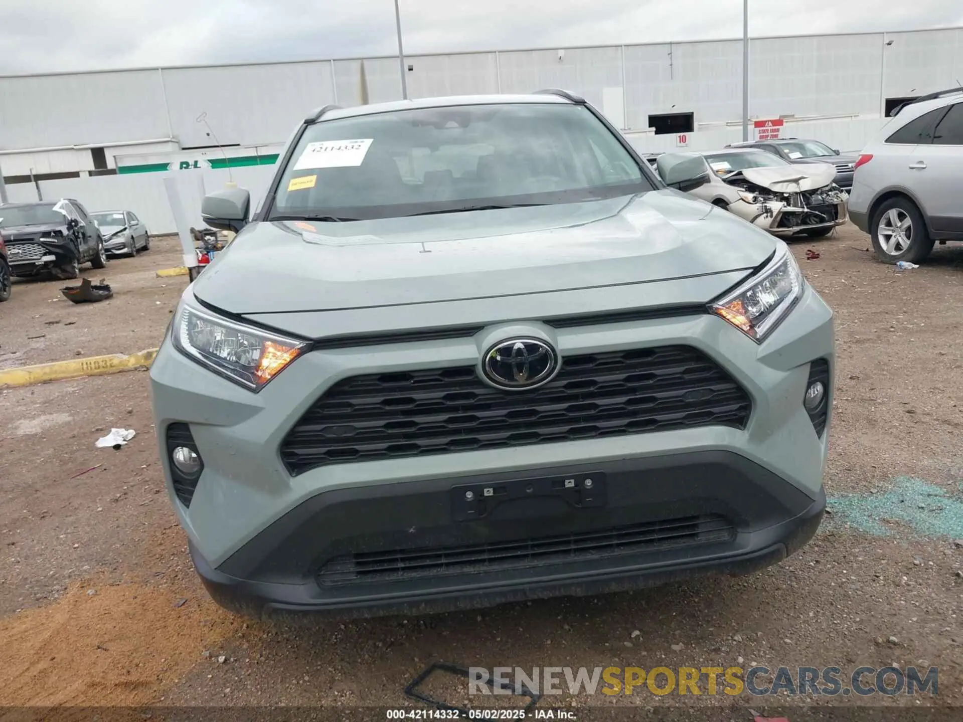 13 Фотография поврежденного автомобиля 2T3C1RFV8MW131096 TOYOTA RAV4 2021