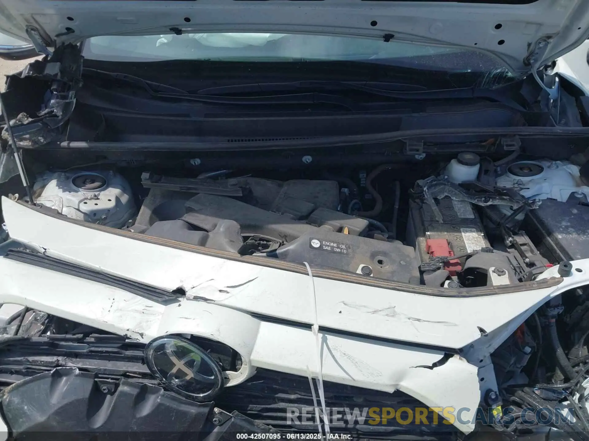 10 Фотография поврежденного автомобиля 2T3C1RFV8MW140171 TOYOTA RAV4 2021
