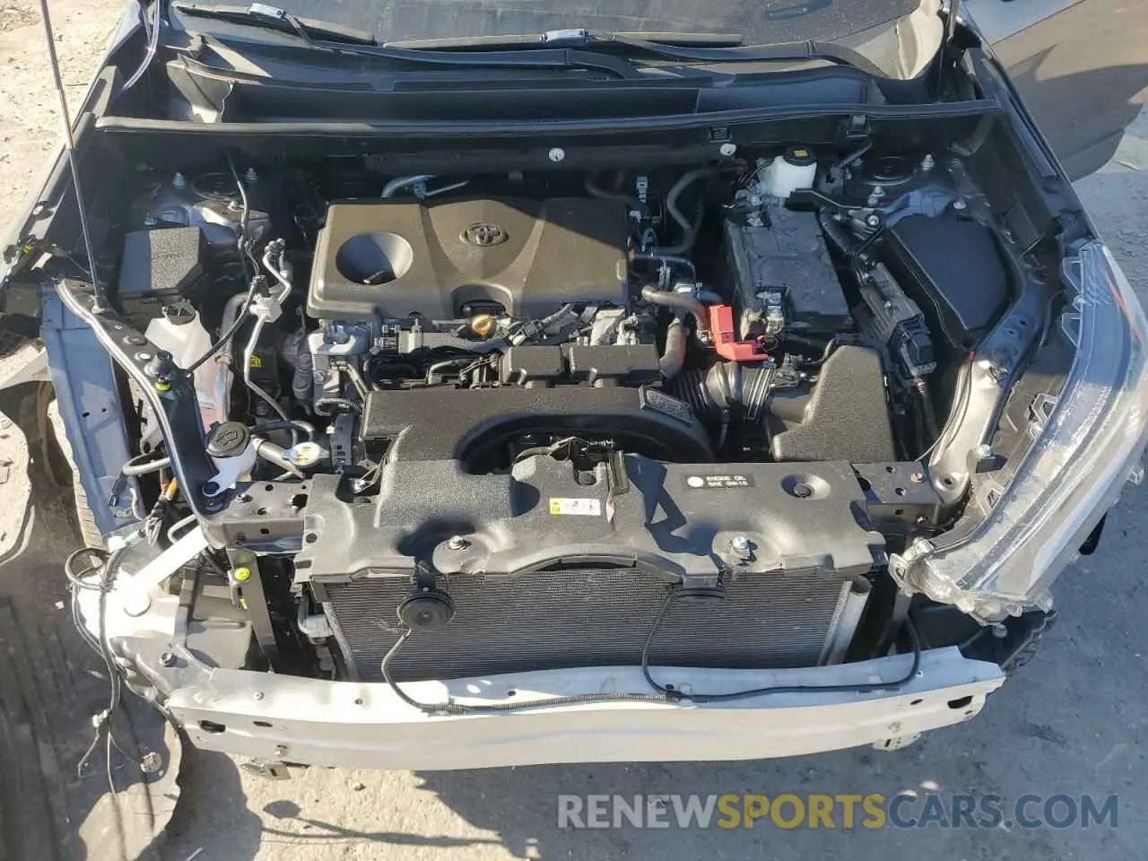 13 Фотография поврежденного автомобиля 2T3C1RFV8MW148173 TOYOTA RAV4 2021
