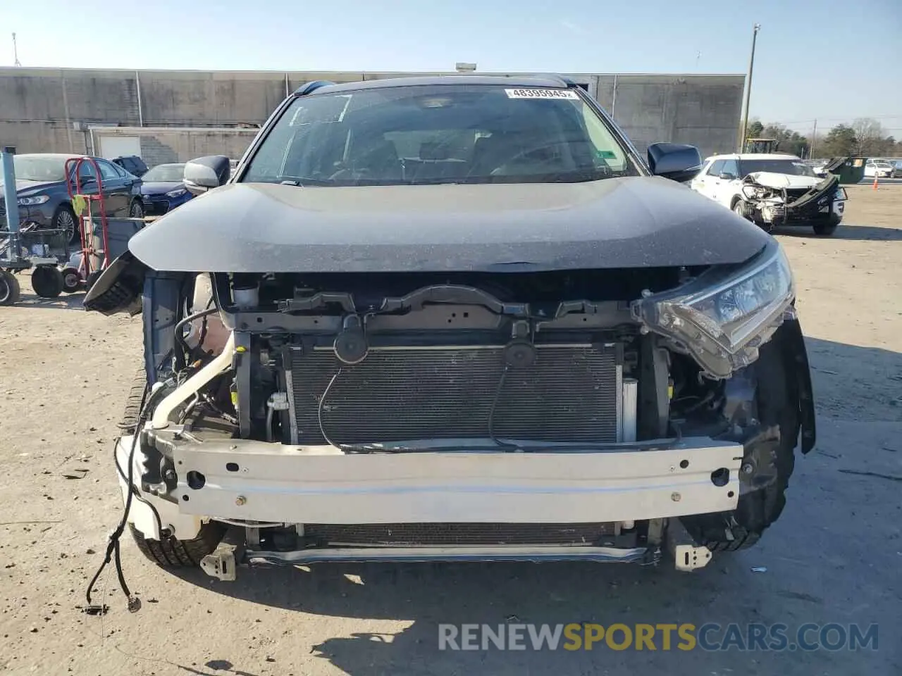 5 Фотография поврежденного автомобиля 2T3C1RFV8MW148173 TOYOTA RAV4 2021
