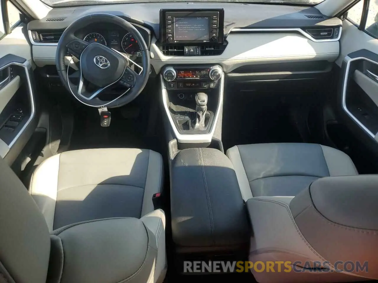 8 Фотография поврежденного автомобиля 2T3C1RFV8MW148173 TOYOTA RAV4 2021