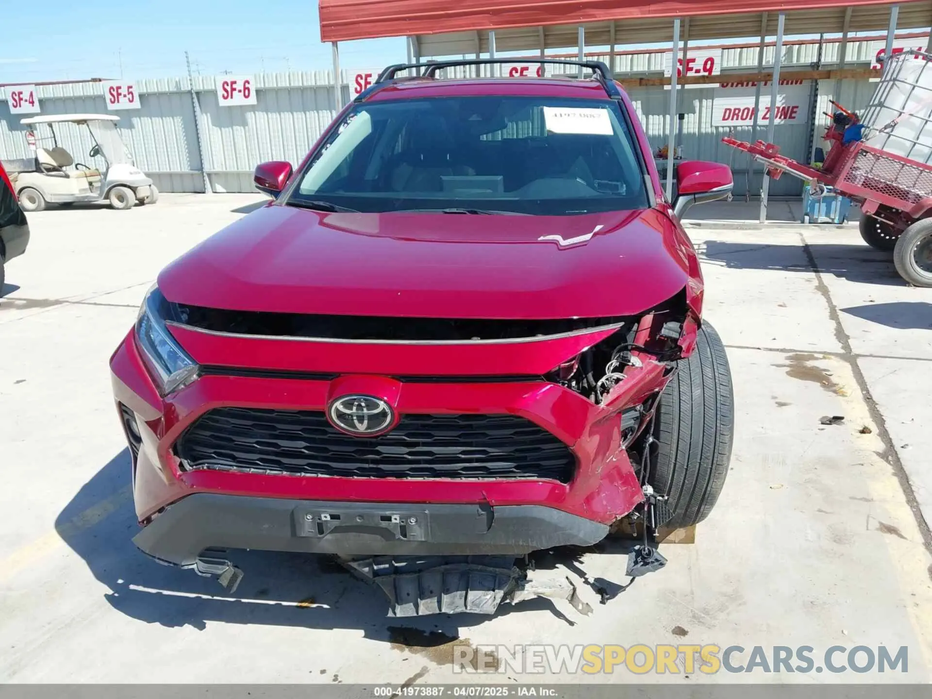 13 Фотография поврежденного автомобиля 2T3C1RFV8MW173400 TOYOTA RAV4 2021