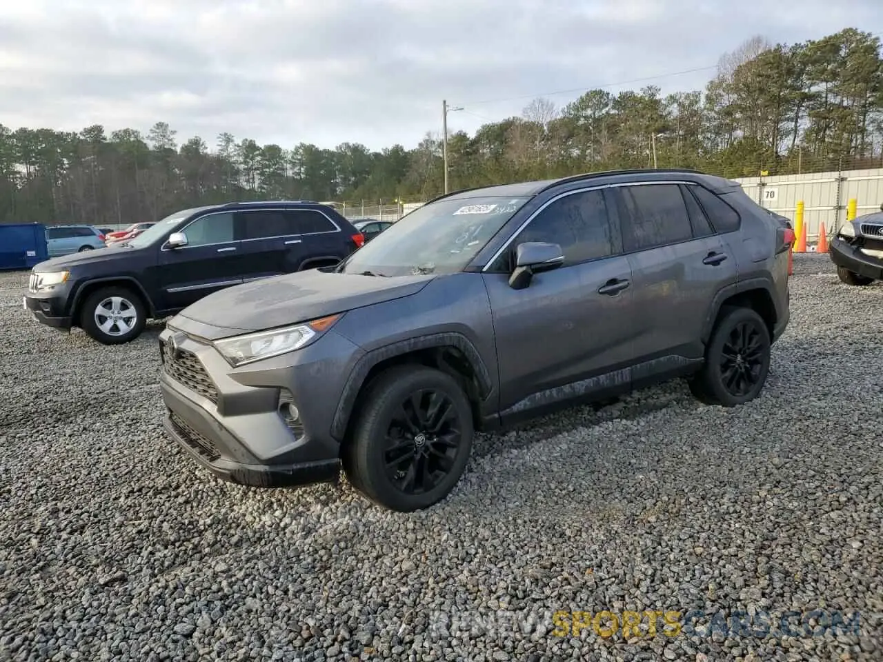 1 Photograph of a damaged car 2T3C1RFV9MC112381 TOYOTA RAV4 2021