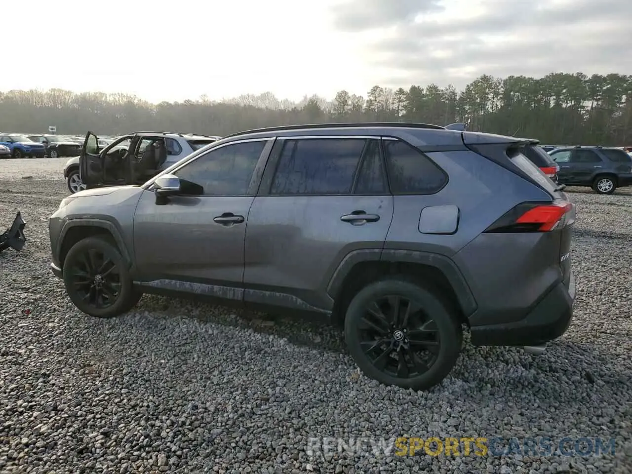 2 Photograph of a damaged car 2T3C1RFV9MC112381 TOYOTA RAV4 2021