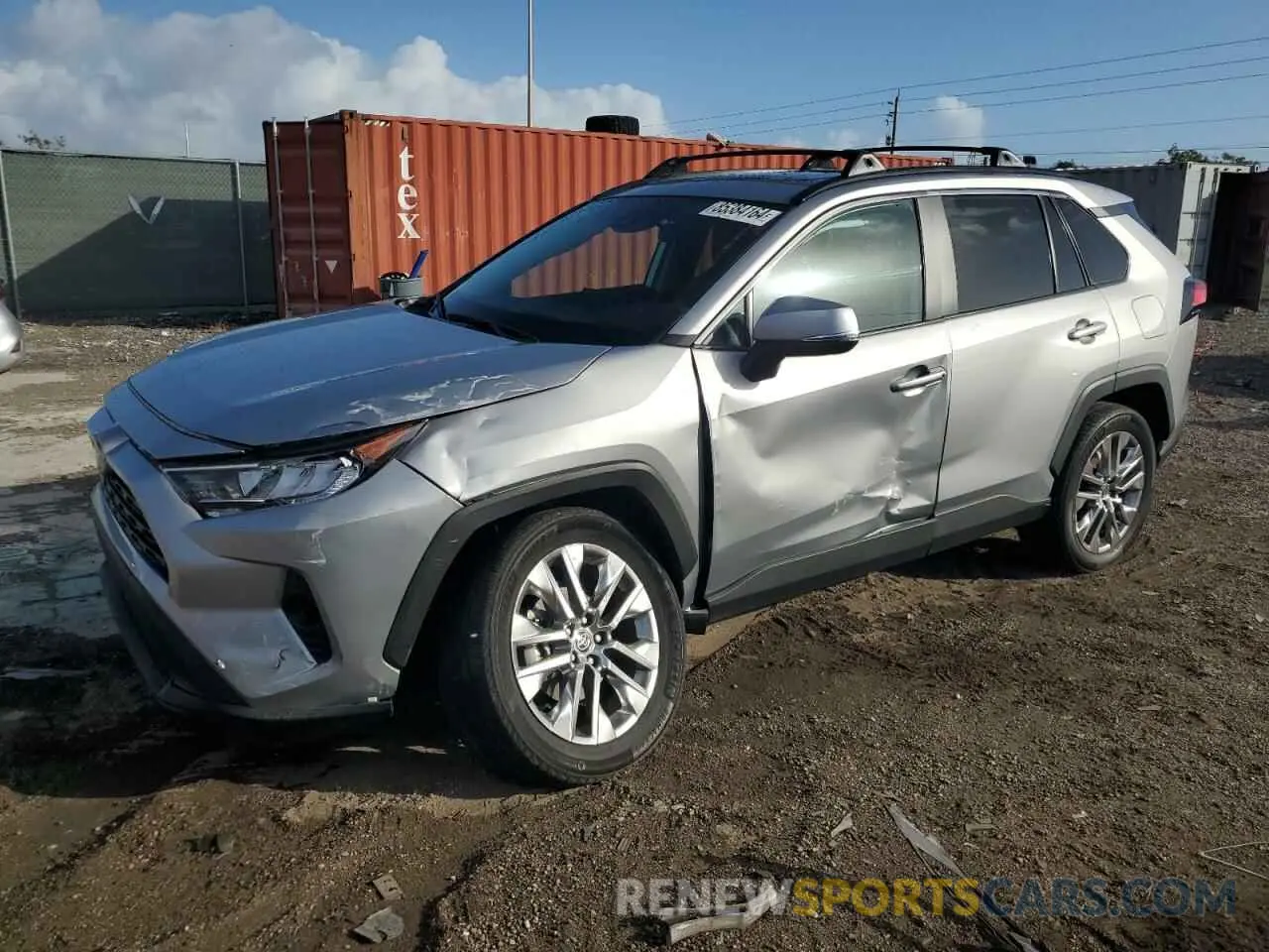 1 Фотография поврежденного автомобиля 2T3C1RFV9MC120349 TOYOTA RAV4 2021