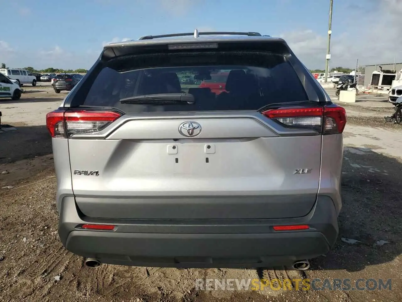 6 Фотография поврежденного автомобиля 2T3C1RFV9MC120349 TOYOTA RAV4 2021