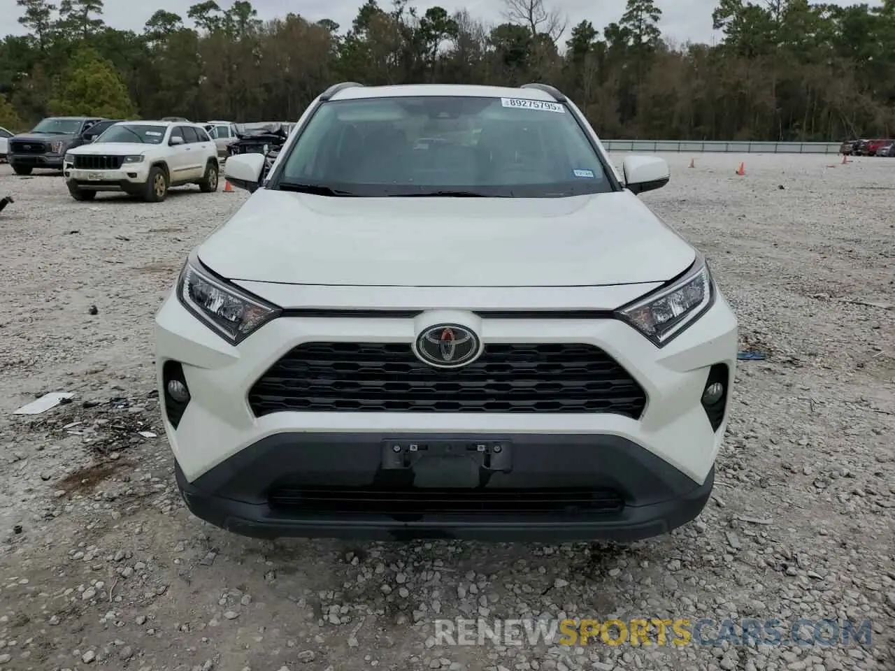 5 Фотография поврежденного автомобиля 2T3C1RFV9MW113917 TOYOTA RAV4 2021