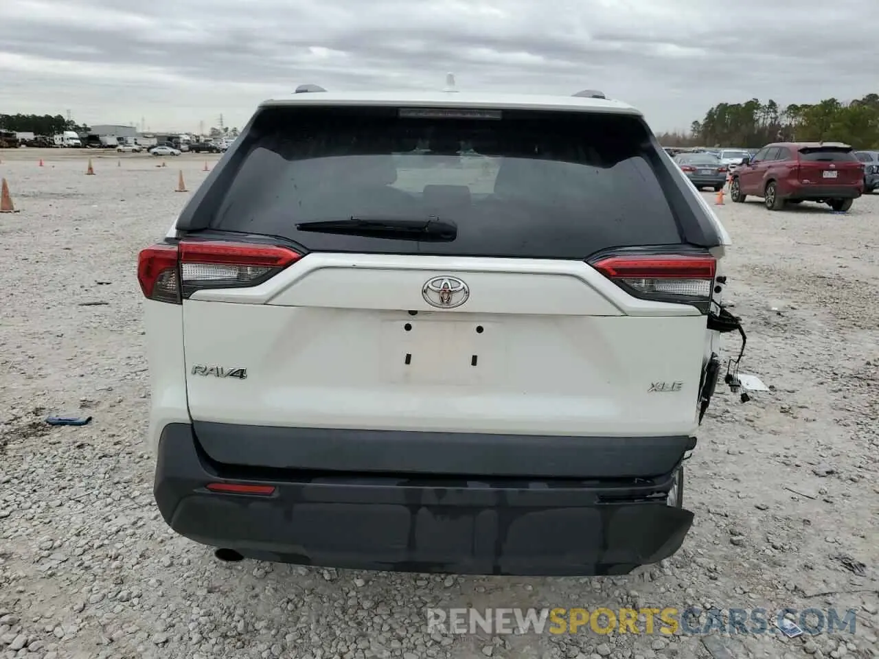 6 Фотография поврежденного автомобиля 2T3C1RFV9MW113917 TOYOTA RAV4 2021