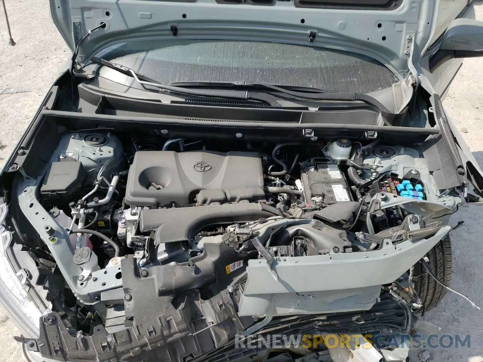 7 Photograph of a damaged car 2T3C1RFV9MW134685 TOYOTA RAV4 2021