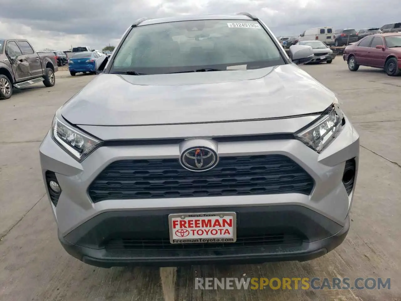 5 Фотография поврежденного автомобиля 2T3C1RFVXMC098605 TOYOTA RAV4 2021