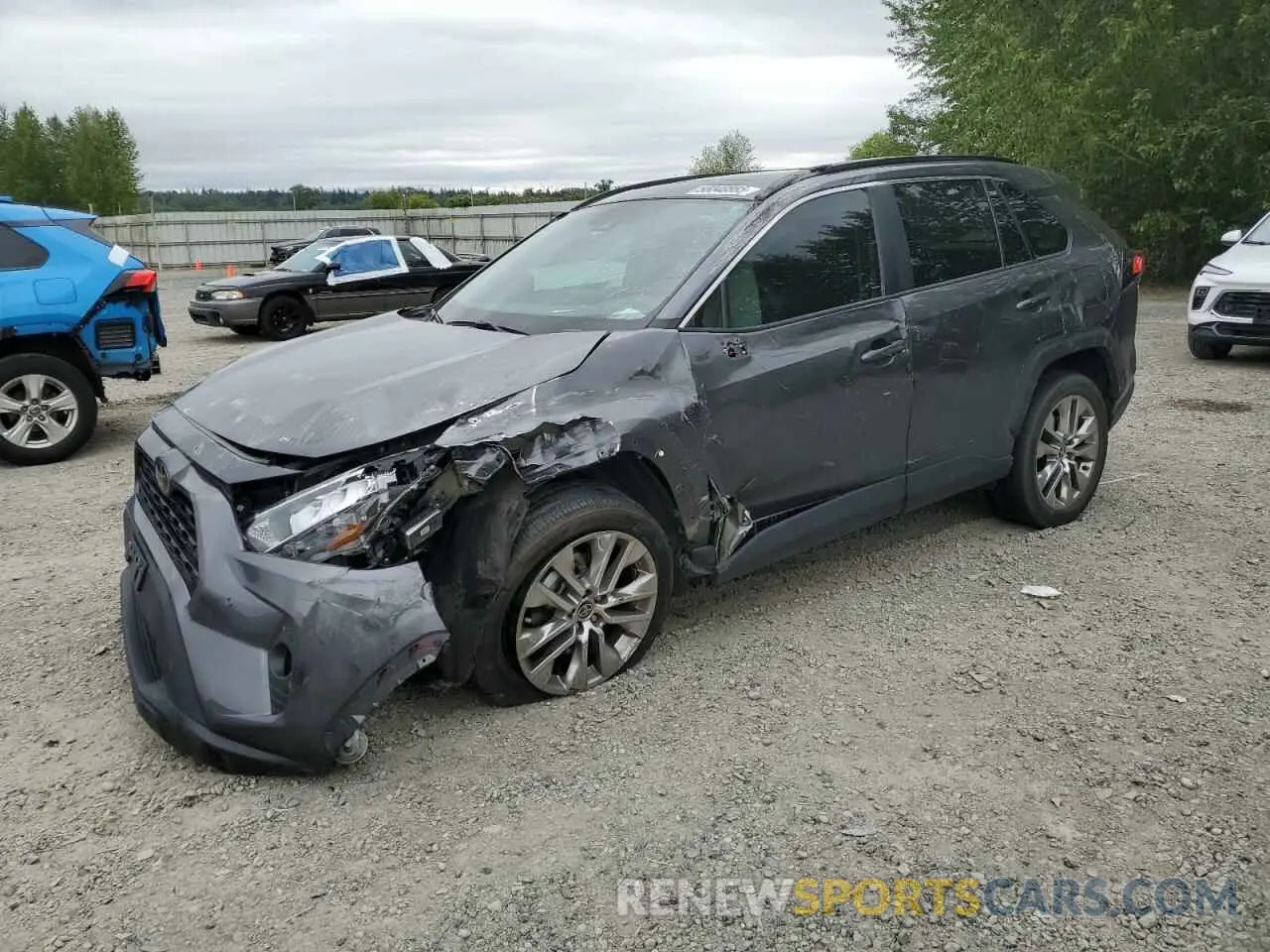 1 Photograph of a damaged car 2T3C1RFVXMC110896 TOYOTA RAV4 2021