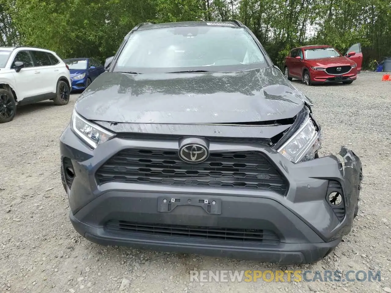 5 Photograph of a damaged car 2T3C1RFVXMC110896 TOYOTA RAV4 2021