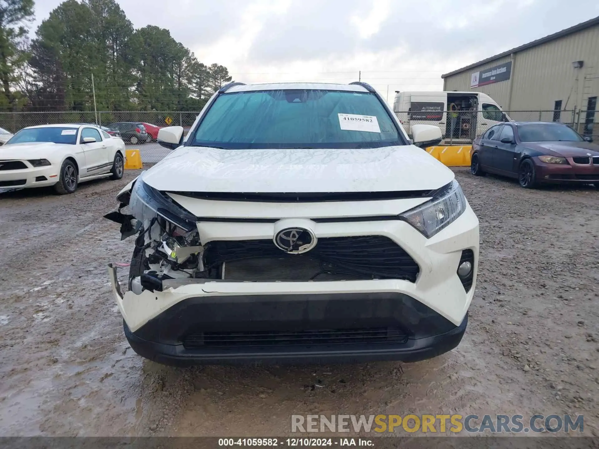 12 Фотография поврежденного автомобиля 2T3C1RFVXMW154802 TOYOTA RAV4 2021