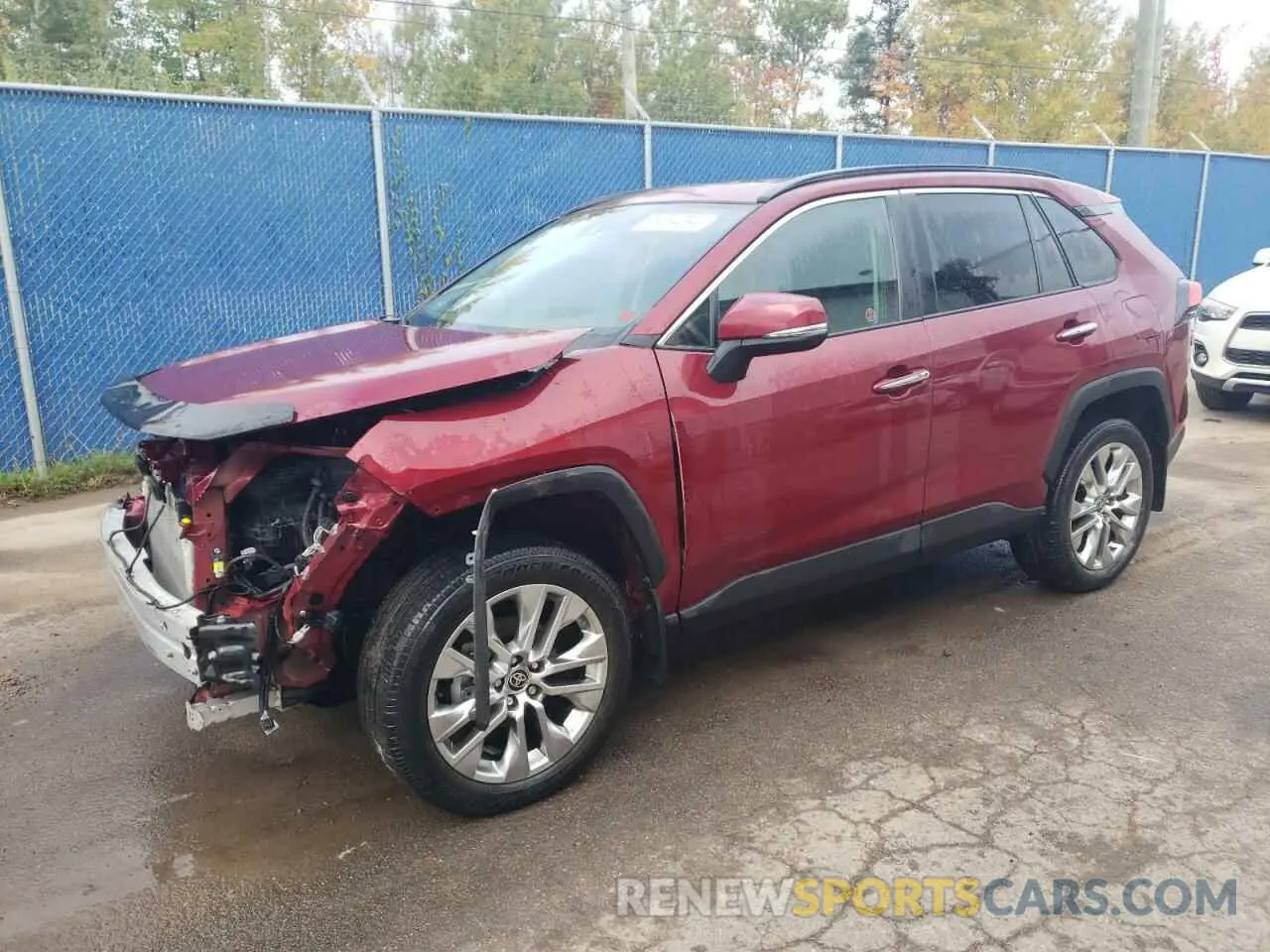 1 Photograph of a damaged car 2T3D1RFVXMW227638 TOYOTA RAV4 2021