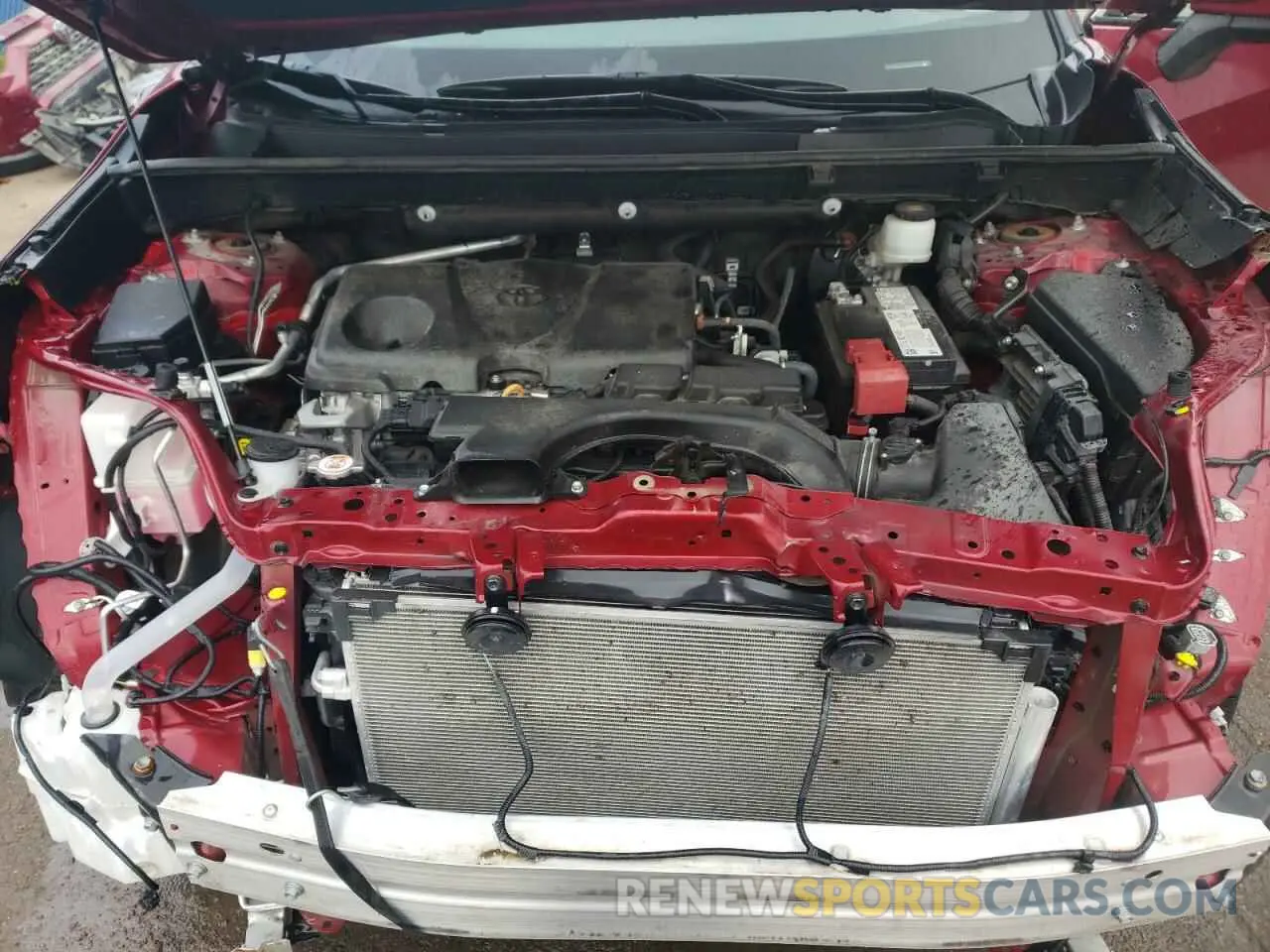 12 Photograph of a damaged car 2T3D1RFVXMW227638 TOYOTA RAV4 2021