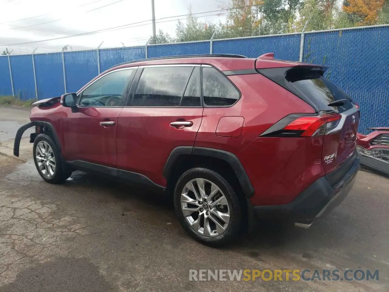2 Photograph of a damaged car 2T3D1RFVXMW227638 TOYOTA RAV4 2021