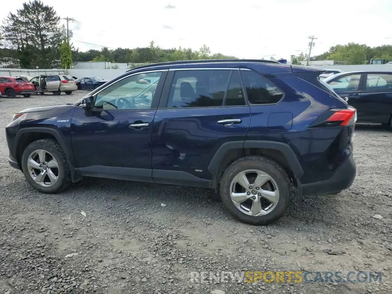 2 Фотография поврежденного автомобиля 2T3D6RFV3MW011390 TOYOTA RAV4 2021