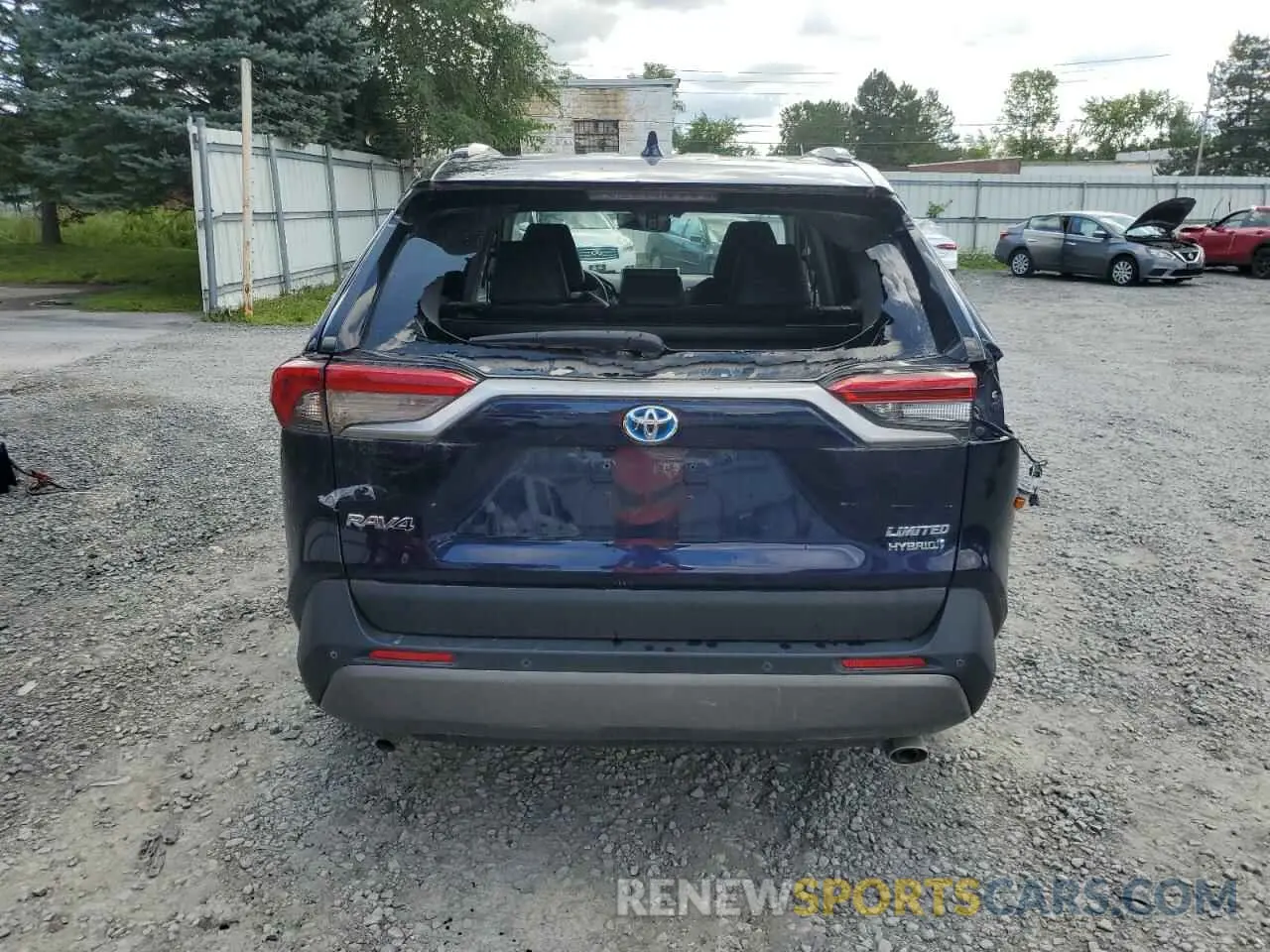 6 Фотография поврежденного автомобиля 2T3D6RFV3MW011390 TOYOTA RAV4 2021