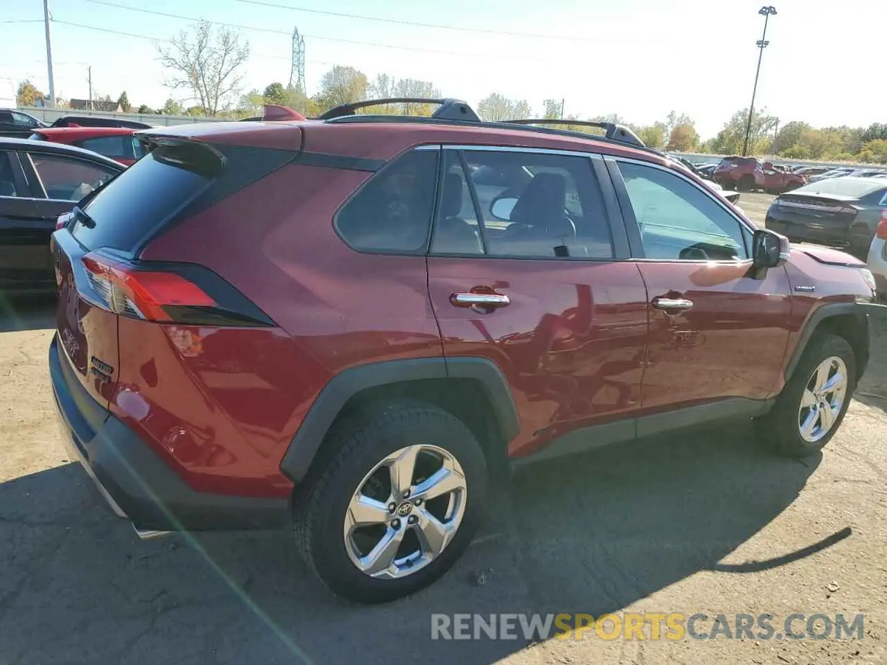 3 Фотография поврежденного автомобиля 2T3D6RFV4MW010815 TOYOTA RAV4 2021