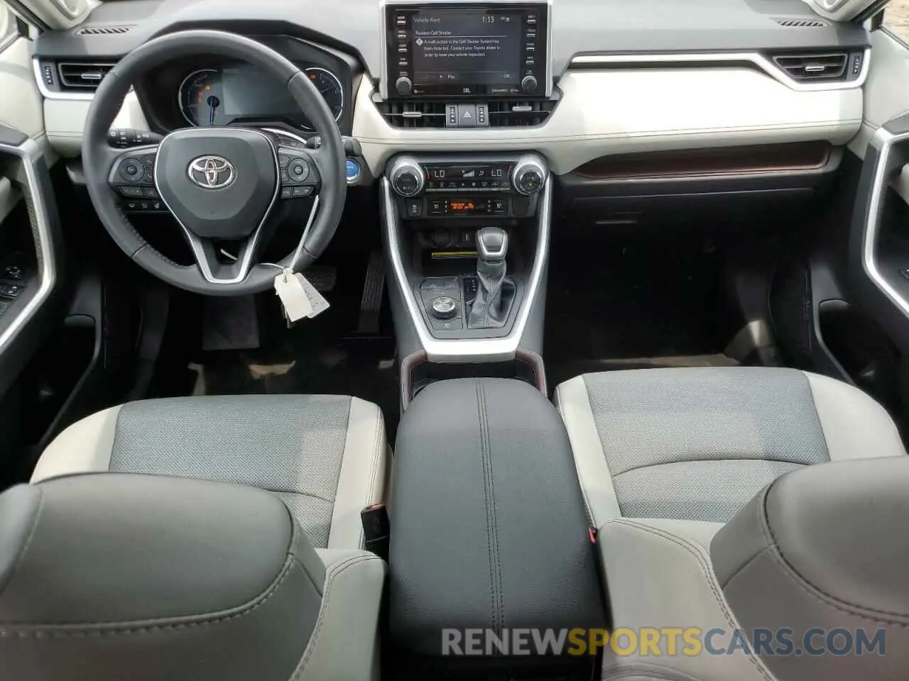 8 Photograph of a damaged car 2T3D6RFV6MW015871 TOYOTA RAV4 2021