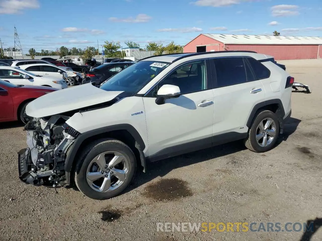 1 Фотография поврежденного автомобиля 2T3DWRFV0MW106117 TOYOTA RAV4 2021