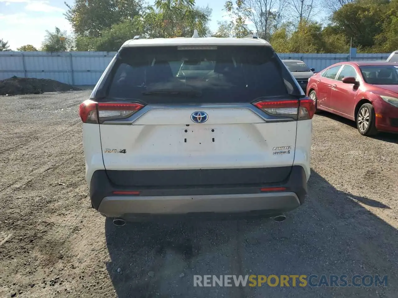 6 Фотография поврежденного автомобиля 2T3DWRFV0MW106117 TOYOTA RAV4 2021