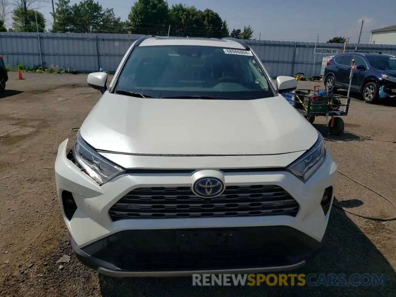 5 Фотография поврежденного автомобиля 2T3DWRFV9MW118959 TOYOTA RAV4 2021