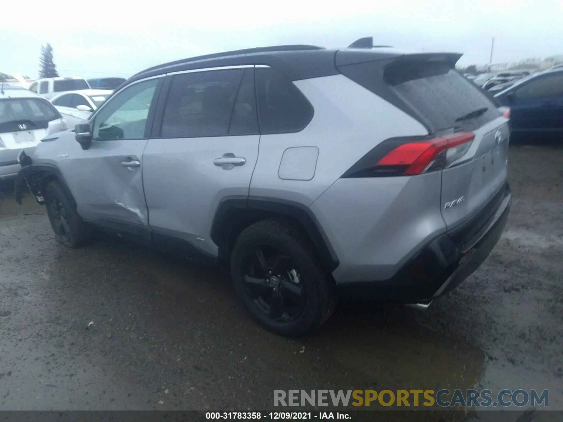 3 Photograph of a damaged car 2T3E6RFV0MW017121 TOYOTA RAV4 2021
