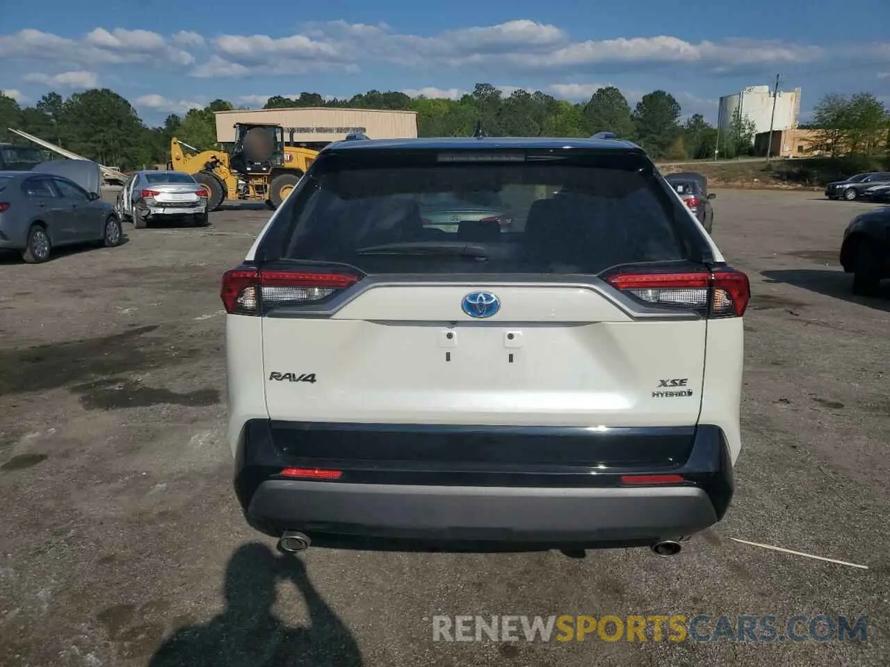 6 Фотография поврежденного автомобиля 2T3E6RFV1MW028094 TOYOTA RAV4 2021