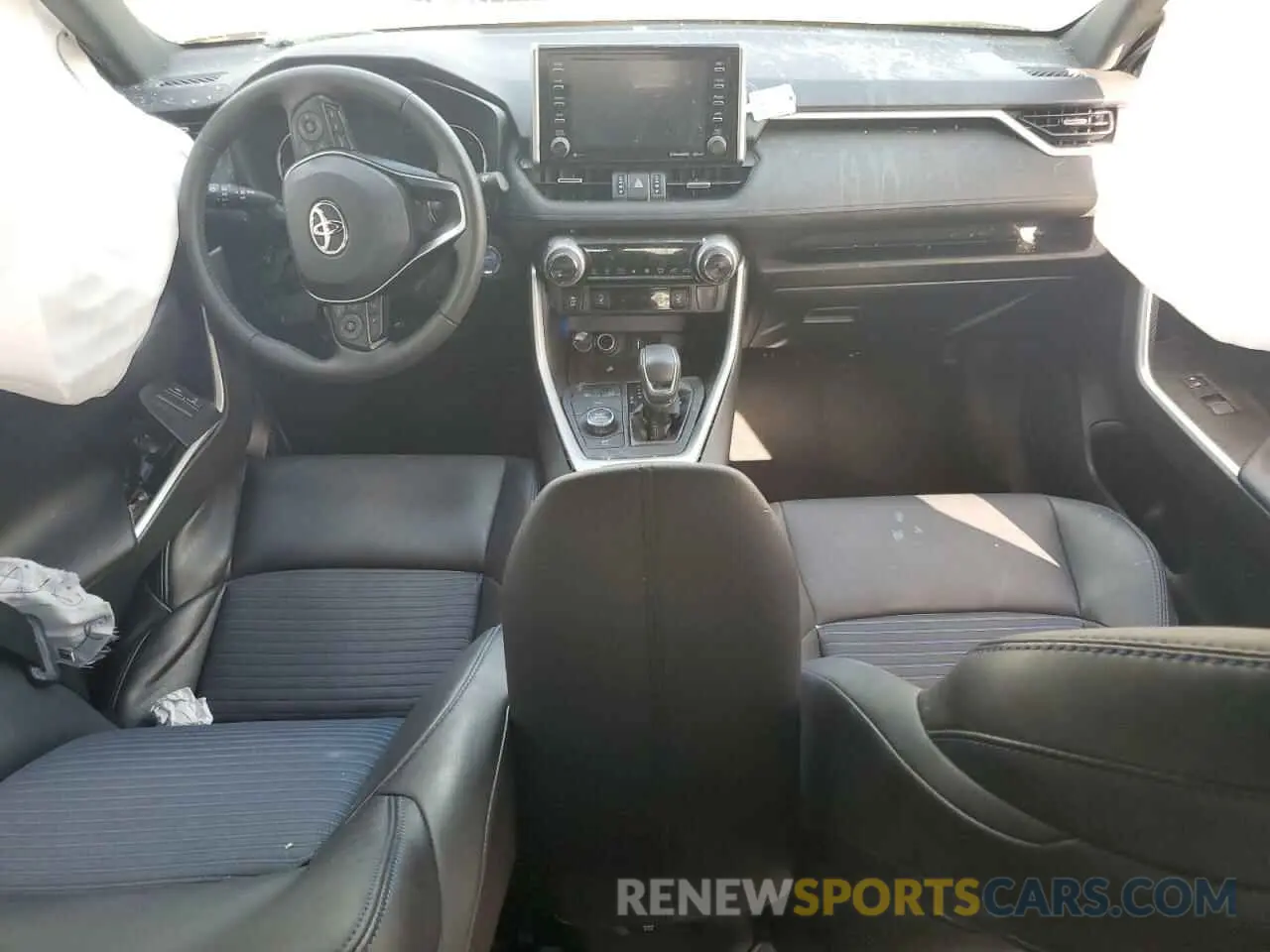 8 Фотография поврежденного автомобиля 2T3E6RFV1MW028094 TOYOTA RAV4 2021