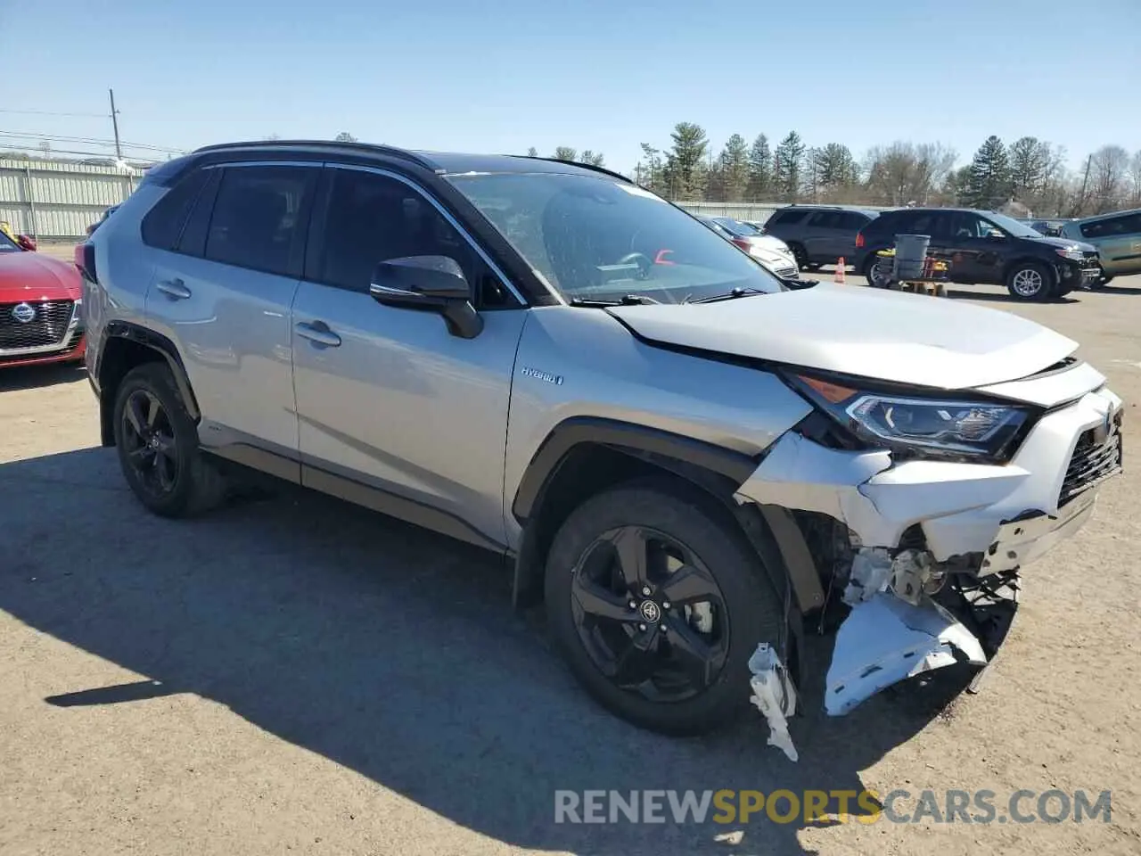 4 Фотография поврежденного автомобиля 2T3E6RFV4MW024394 TOYOTA RAV4 2021