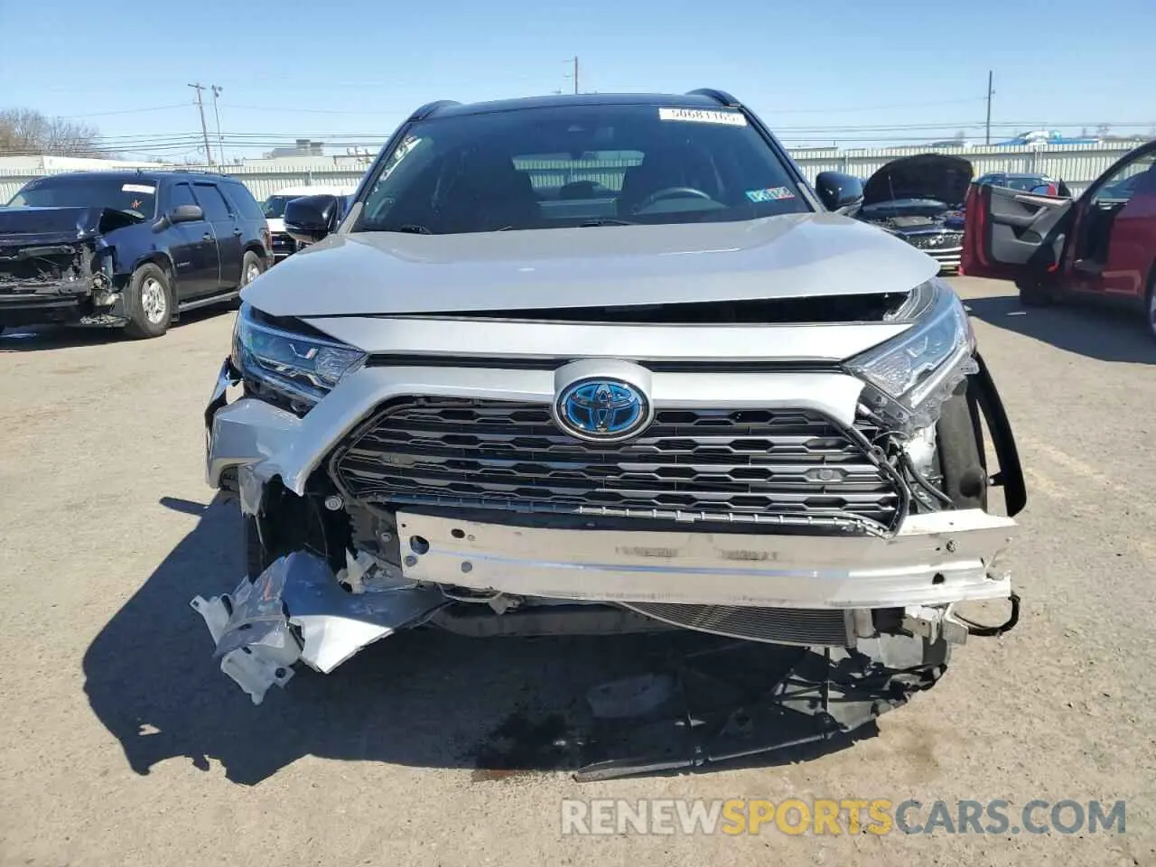 5 Фотография поврежденного автомобиля 2T3E6RFV4MW024394 TOYOTA RAV4 2021