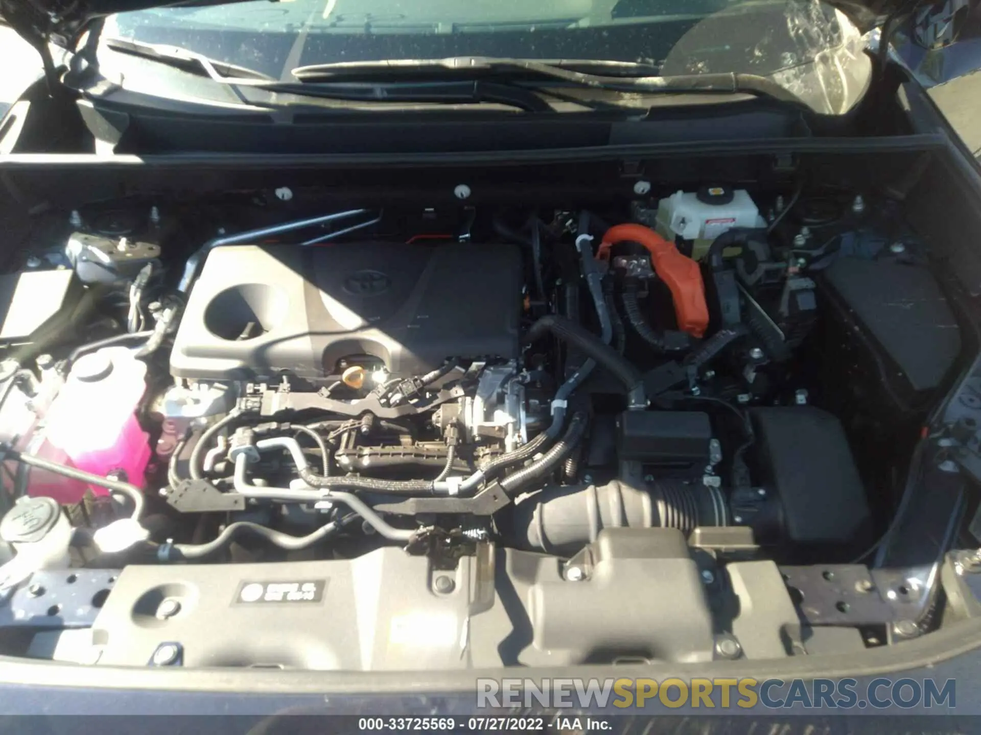 10 Photograph of a damaged car 2T3E6RFV5MW026851 TOYOTA RAV4 2021