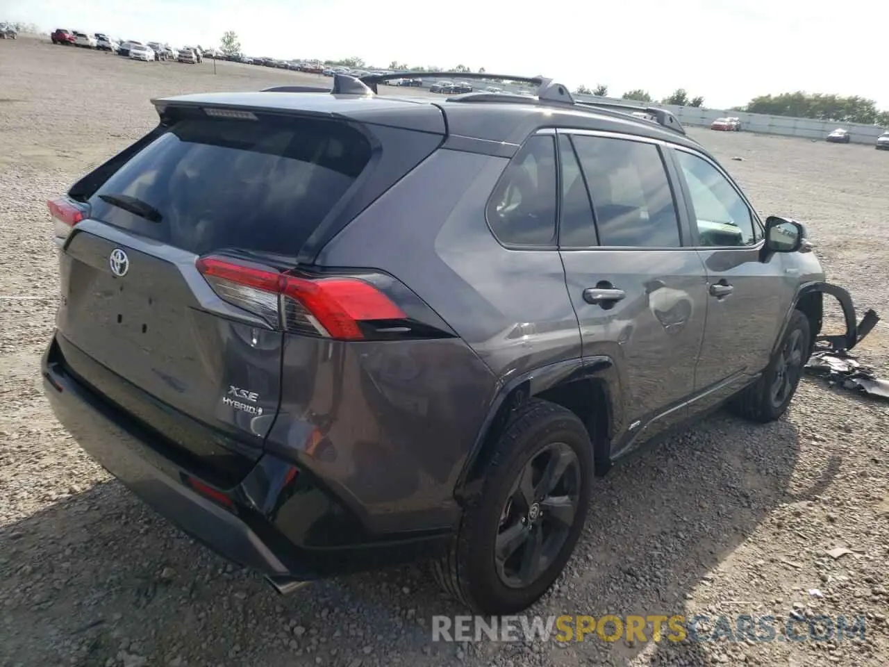4 Photograph of a damaged car 2T3E6RFV8MW024155 TOYOTA RAV4 2021