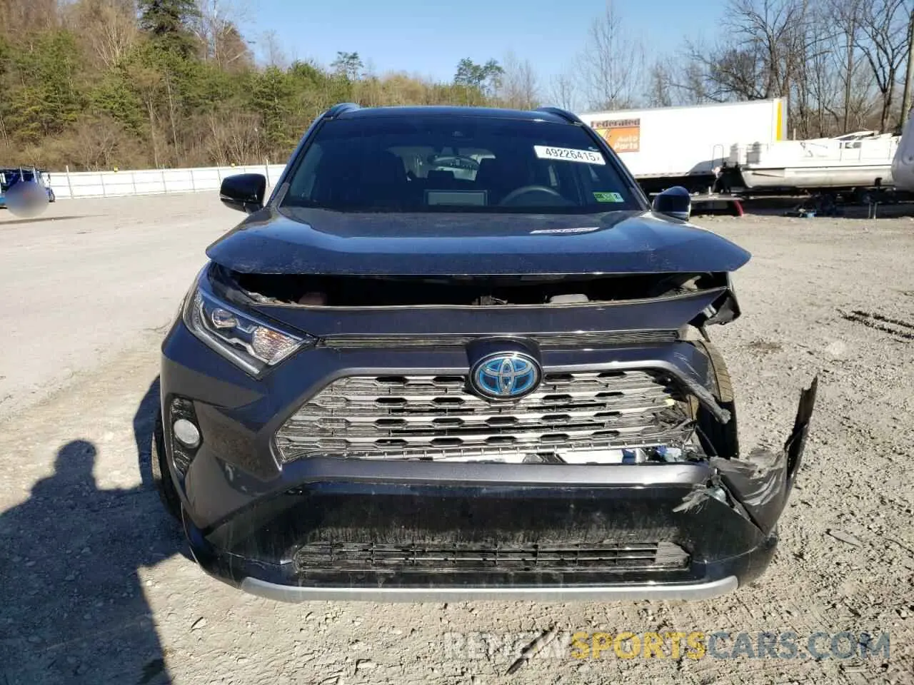 5 Фотография поврежденного автомобиля 2T3E6RFV8MW027802 TOYOTA RAV4 2021