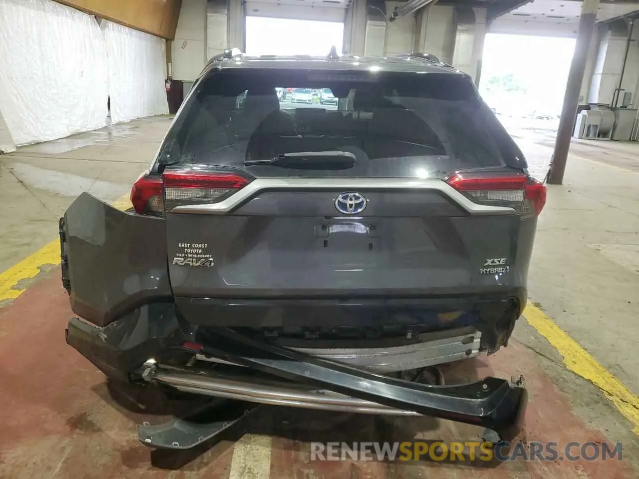 6 Фотография поврежденного автомобиля 2T3E6RFV9MW006442 TOYOTA RAV4 2021